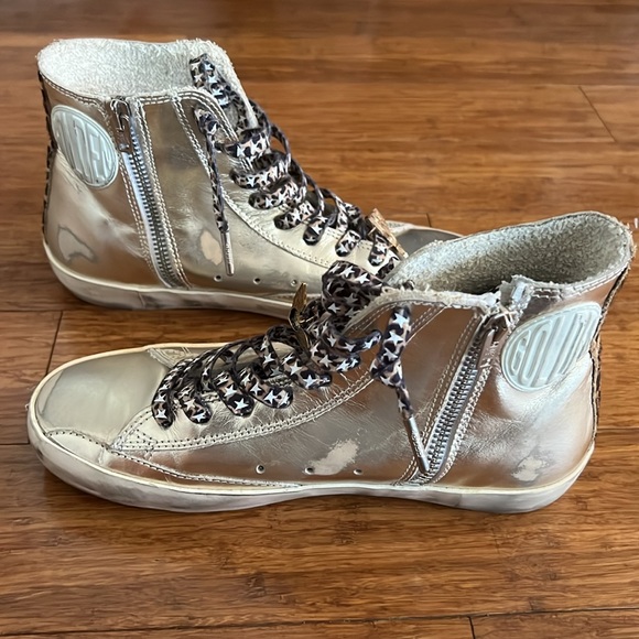 Golden Goose Francy High Top Sneakers - Picture 6 of 8